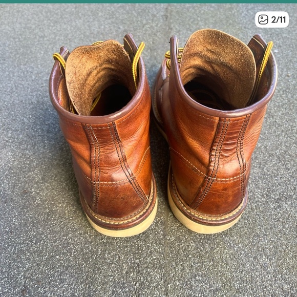 Redwing men’s lace up boots - Picture 3 of 8